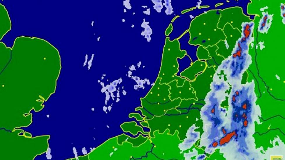 Buiten de overvloedige regenval werd een deel van Zuidoost-Brabant begin juni 2016 ook nog getroffen door zware hagelbuien.