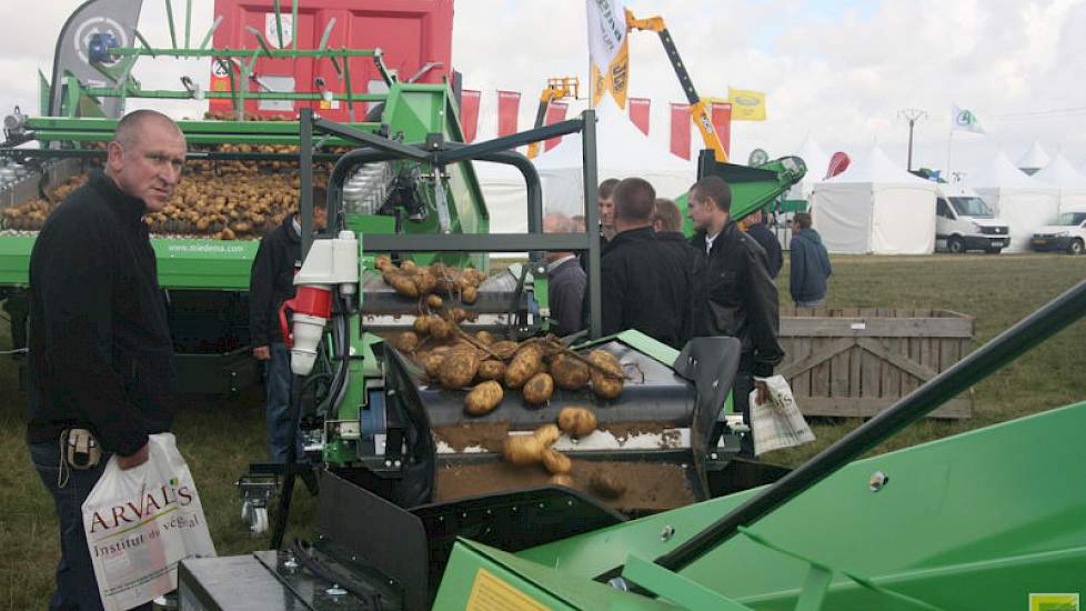 Tijdens Potato Europe, hier een foto van een eerdere editie van dit evenement, besteedt het Agrofoodcluster aandacht aan de carrièremogelijkheden van jonge mensen in de agrarische sector.