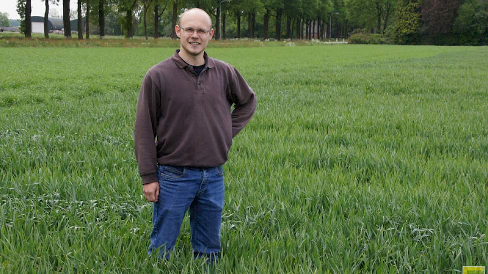 René Speelman maakt stapjes naar meer precisielandbouw.