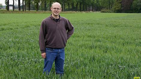 René Speelman maakt stapjes naar meer precisielandbouw.