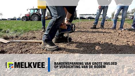 Bandenspanning van grote invloed op verdichting van de bodem