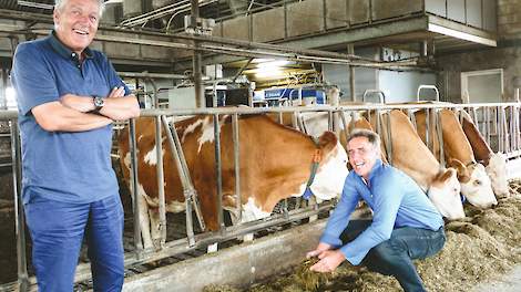 Henk Aa (links) en Jan van Dorp.