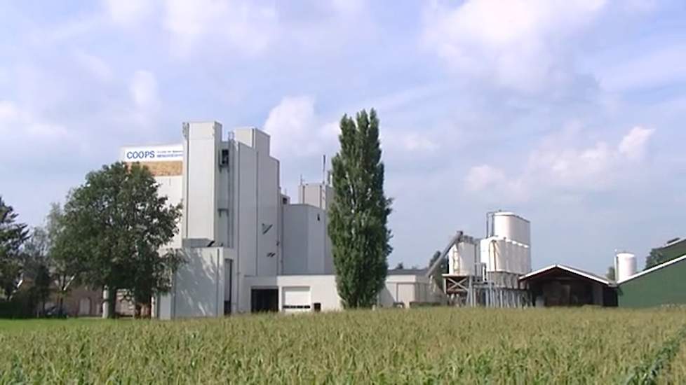 De voerfabriek van Coops in het Achterhoekse Halle.