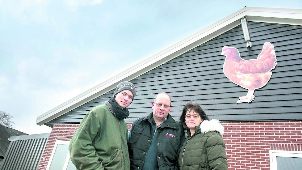 Jordy, Bertus en Arja Kieft uit Voorthuizen.