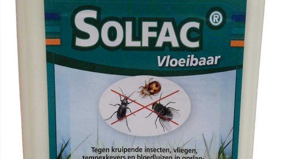 De toelating van Solfac, een veel gebruikt bestrijdingsmiddel tegen vliegen en kruipende insecten zoals tempexkevers is per 1 maart 2018 vervallen. Lifarma mag dit product nog uitleveren tot 1 september 2018. Pluimveehouders mogen dit product opgebruiken