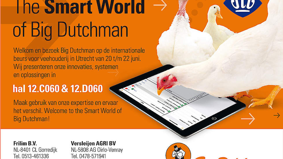 Big Dutchman: Uitnodiging VIV Europe 2018