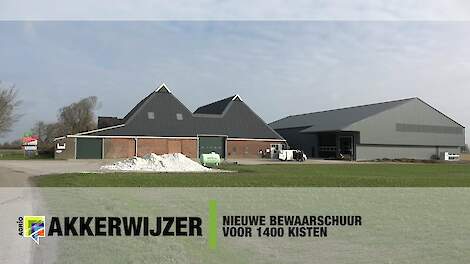 Nieuwe bewaarschuur voor 1400 kisten Munnekezijl