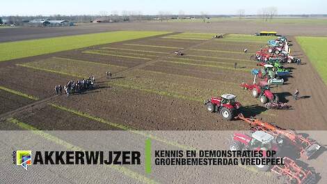 Demonstraties en kennis op de Groenbemesterdag in Vredepeel