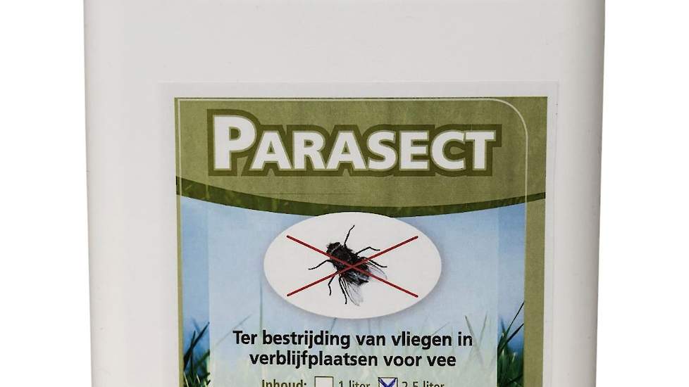 2,5 liter Parasect kost 358,90 euro exclusief BTW.