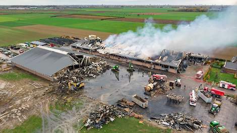 Eerder brak er ook brand uit op het vleesveebedrijf van Gert S. in Werkhoven.