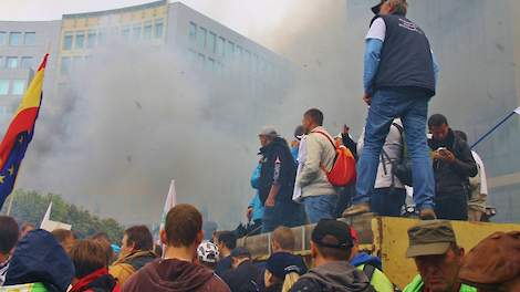 Archieffoto protest Brussel