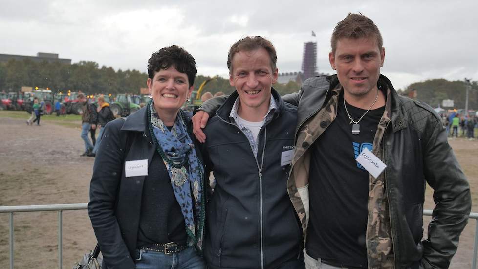 Van links naar rechts: Sieta van Keimpema, Bart Kemp en Mark van den Oever