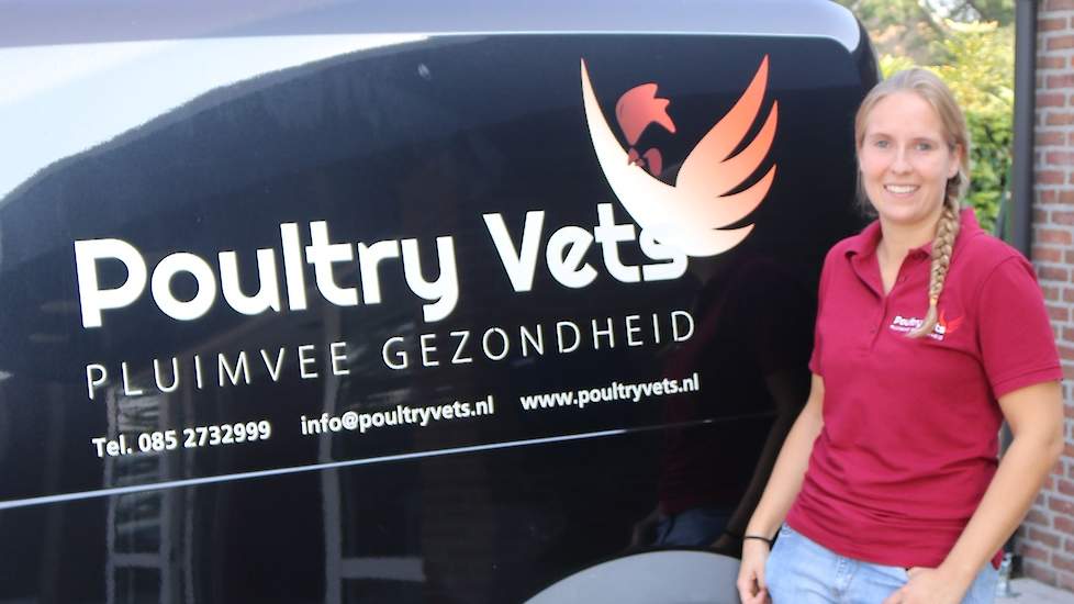 Marleen van der Most van Poultry Vets