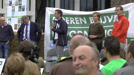 Impressie boerenprotest provinciehuis Arnhem [14-10 -19]