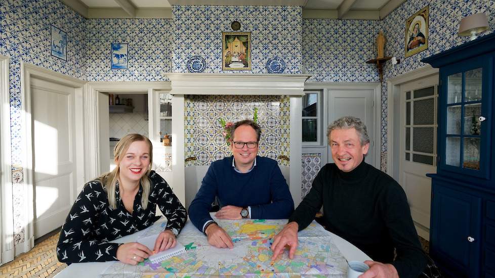 Neeltje Bleumink, Tom Jannink en Gerrit Meutstege