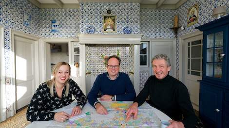 Neeltje Bleumink, Tom Jannink en Gerrit Meutstege