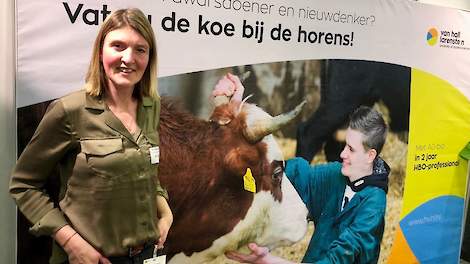 Docente biologische melkveehouderij Ali-Jetske Hoogland.