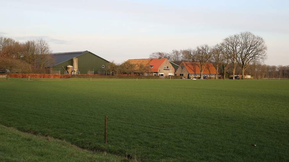 Melkveebedrijf in Drenthe.