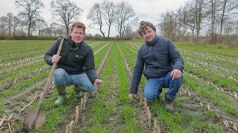 Berend Terluin (links) en Jan de Hoop.
