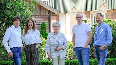 Agroscoopwinnaar legpluimvee familie Wessels in het Twentse Enter.