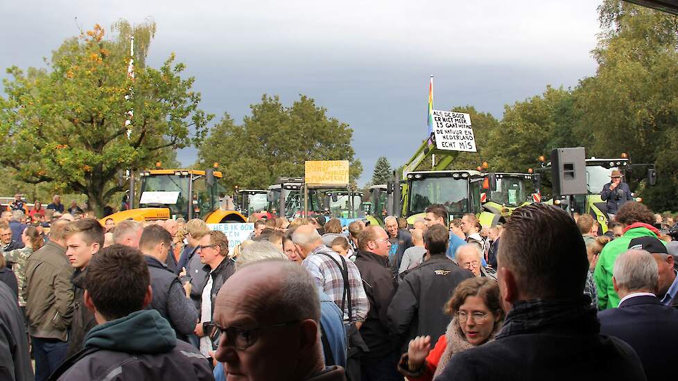 Ook provinciehuis Drenthe in Assen werd aangedaan tijdens de reeks boerenprotesten van 2019.