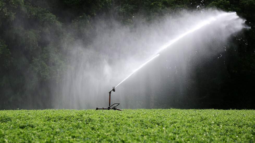 Hellegers: „Boeren zijn niet de grootste onttrekkers van water, dat zijn de industrie en de drinkwaterbedrijven. Boeren onttrekken wel op het moment dat de natuur het water het meest nodig heeft.”