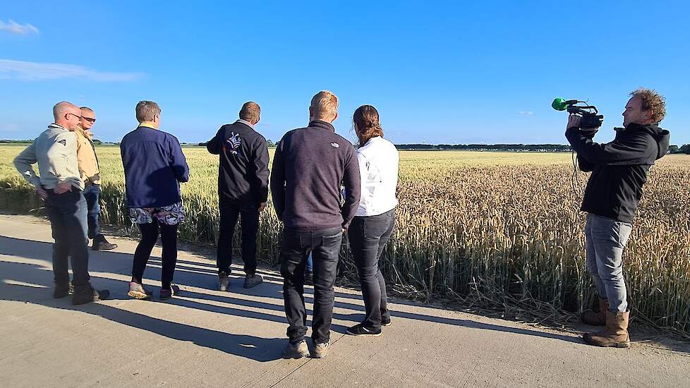 Rondje kavelpad bij akkerbouwer Jaap Lodders.