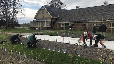 In de demotuin van het Fries Landbouwmuseum staan 102 Friese rassen.