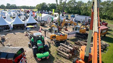 Archiefbeeld van landbouwbeurs Vlagtwedde in 2019.