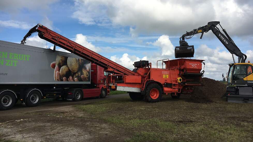 Zetmeelaardappelen laden voor Avebe