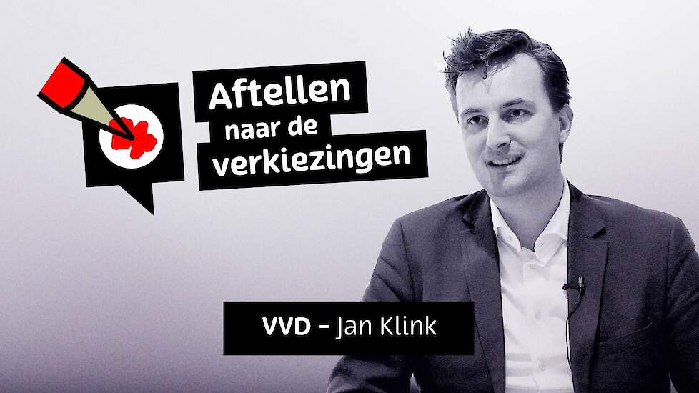 VVD verkiezingen Tweede Kamer Jan Klink landbouw