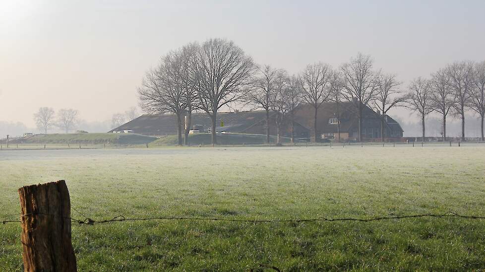 Afbeelding van boerderij ter illustratie.