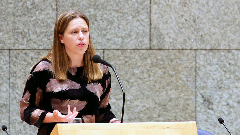 Demissionair minister Carola Schouten
