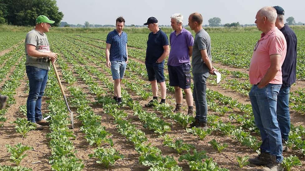 TopBodem-demo bespreken met telers op 11 juni 2021