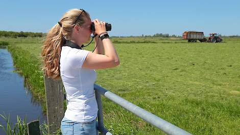 Tessa Hoogeveen van agrarisch collectief Water, Land & Dijken.