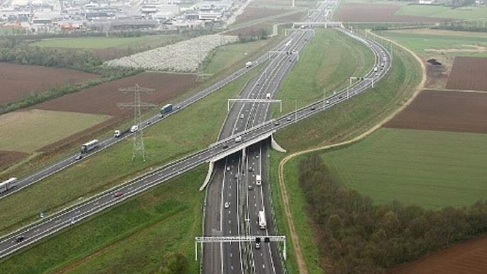 Knooppunt Vonderen A2 Limburg Landbouw