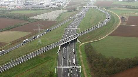 Knooppunt Vonderen A2 Limburg Landbouw