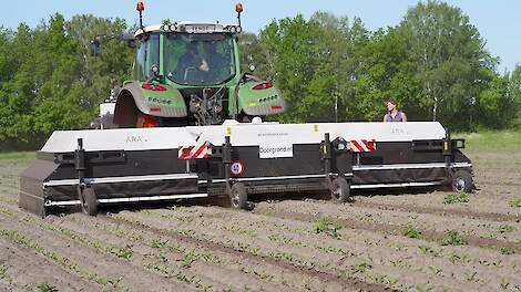 Experimenteren met EcoRobotix Ara | Nationale Proeftuin Precisielandbouw