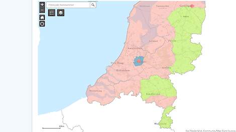 In de groene gebieden is de ophok- en afschermplicht voor pluimvee opgeheven.