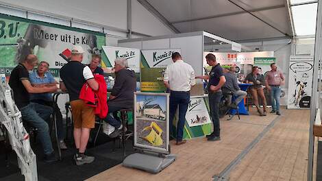 Boeren op de Landbouwvakdagen West-Nederland.