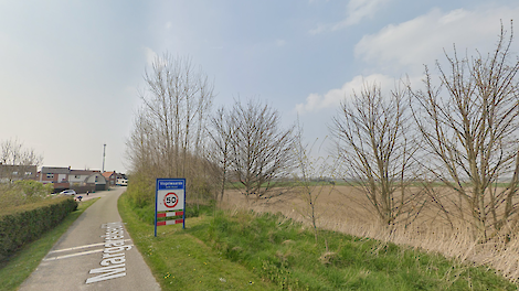 De Margaretsedijk in Vogelwaarde.
