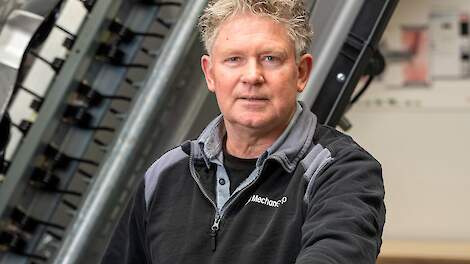 Robert Jansen, technisch adviseur hooibouwwerktuigen bij de Mechan Groep.
