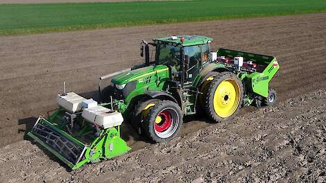 Aardappels poten | Planting potatoes | Kartoffeln pflanzen | AVR Ceres 440 | NEW | John Deere 6155R