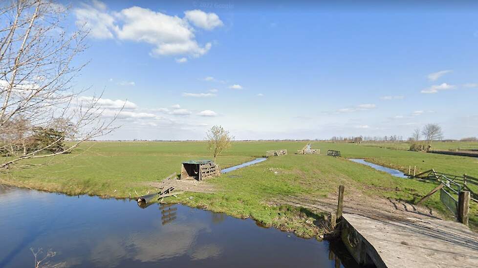 Afbeelding van Polder de Lange Weide via Google Maps.