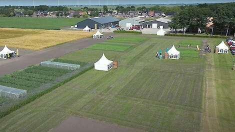 Dronefoto Groenbemesterdag Valthermond