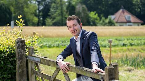 Jan Pieter van der Schans, wethouder van Ede, vindt het vooral de uitdaging om over 20 jaar genoeg boeren over te hebben voor beheer van het landschap en de productie van voedsel.