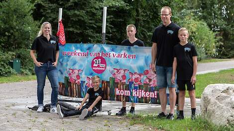 Familie Geijsel doet voor het eerst mee aan het Weekend van het Varken. Ze openen de deuren van hun bedrijf op zondag 11 september van 11.00 tot 16.00 uur.