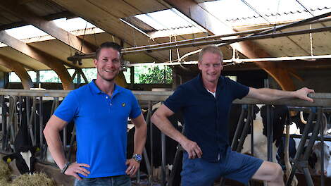 BoerenTalent: Tom Ploeger en Gerard Spekhorst (rechts).