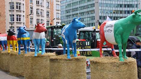 Archieffoto van een eerder protest in Brussel.