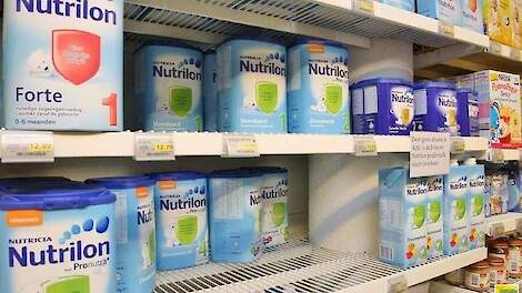 Nutrilon, een bekend merk van Nutricia.